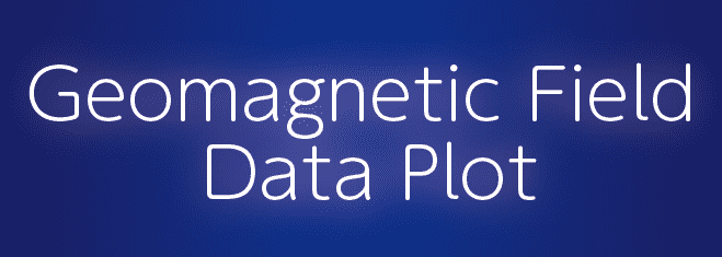 Geomagnetic<br>data plots